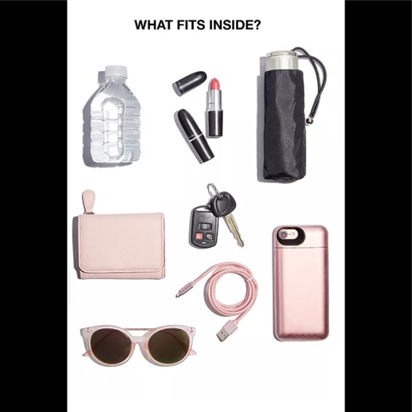 Retro Bangle purse. Ring handles Leather&Neoprene Cheetah fleece Black crossbody - Picture 4 of 9